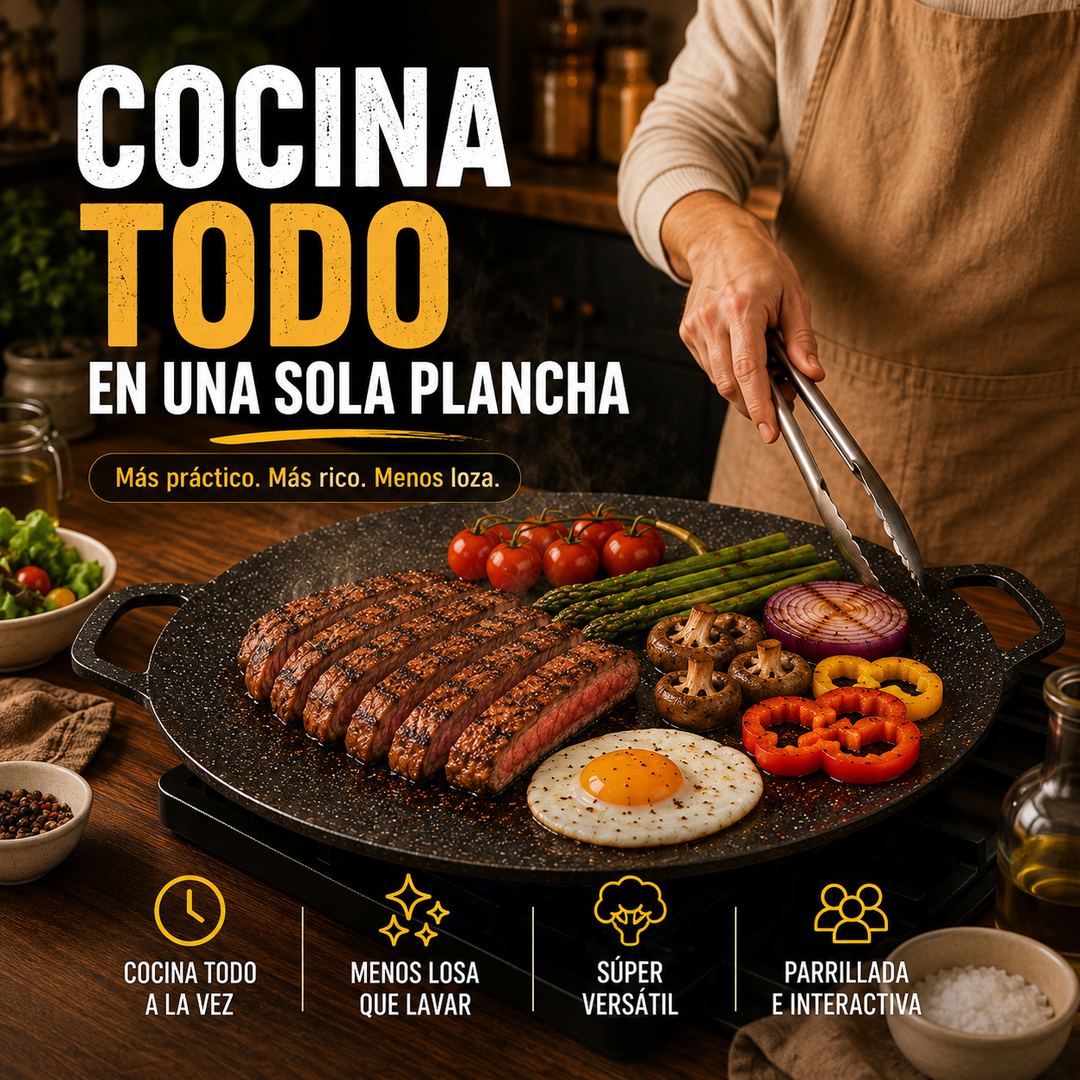 Plancha Cocina Multiuso™ - ⚡Menos Loza, Más Sabor ⚡