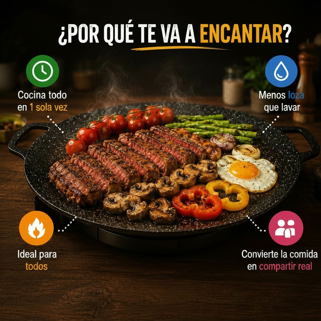 Plancha Cocina Multiuso™ - ⚡Menos Loza, Más Sabor ⚡